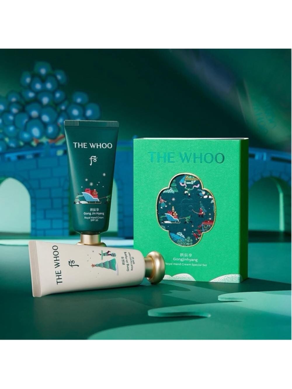 The history of Whoo Gongjinhyang Royal Hand Cream Special Set Anti Aging K-Beaut